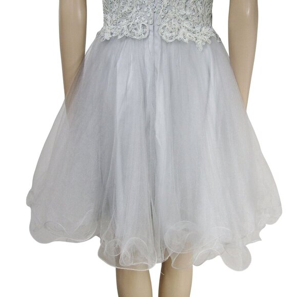 MAY QUEEN COUTURE 4 Beaded FAIRY Prom Homecoming Tulle Princess Ariana Dress - Picture 7 of 9